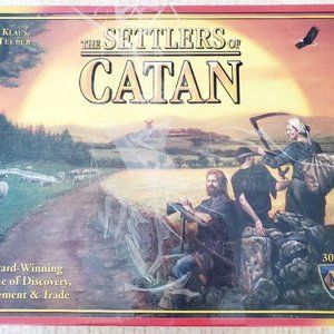 The SETTLERS OF CATAN Board Game 4th edition - COMPLETE